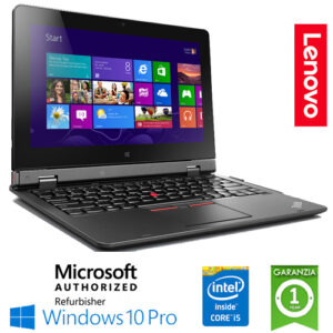 (REFURBISHED) UltraBook Lenovo Helix Intel Core i5-3337U 4Gb 128Gb SSD 11.6" 1920x1080 TouchScreen Windows 10 Professional