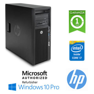 (REFURBISHED) Workstation HP Z230 Core i7-4790 3.6GHz 16Gb Ram 1Tb DVD-RW Quadro K620 2GB Windows 10 Professional