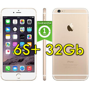 (REFURBISHED) iPhone 6S Plus 32Gb Gold A9 MN322LL/A Oro 4G Wifi Bluetooth 5.5" 12MP Originale
