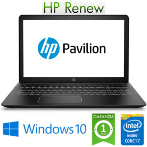 (REFURBISHED) Notebook HP Pavilion Power 15-cb006nl i7-7700HQ 16Gb 1Tb 15.6" FHD NVIDIA GeForce GTX 1050 4GB Windows 10 HOME