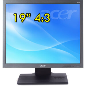 (REFURBISHED) Monitor 19 Pollici Acer B196L 4:3 IPS HD LED VGA DVI Black