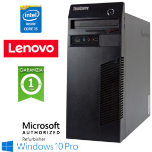 (REFURBISHED) PC Lenovo Thinkcentre M73 MT Core i5-4570 3.2GHz 8Gb Ram 500Gb Windows 10 Professional Tower