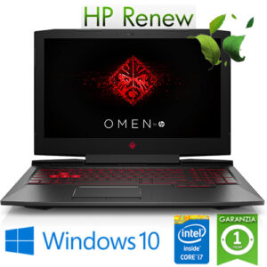 (REFURBISHED) Notebook HP Omen 15-dh0012nl i7-9750H 32Gb 1512Gb SSD 15.6" NVIDIA GeForce RTX 2080 8GB Gaming Win. 10 HOME