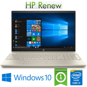 (REFURBISHED) Notebook HP Pavilion 15-cs0991nl i5-8250U 8Gb 256Gb SSD 15.6" FHD NVIDIA GeForce MX150 2GB Windows 10 HOME