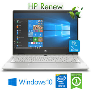 (REFURBISHED) Notebook HP Pavilion x360 14-cd0998nl Intel Core i3-8130 2.2Ghz 8Gb 256Gb SSD 14" FHD TS Windows 10 HOME