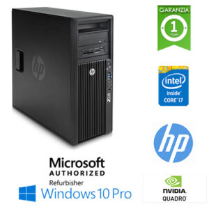 (REFURBISHED) Workstation HP Z230 E3-1225 V3 3.2GHz 8Gb Ram 500Gb DVD-RW Nvidia Quadro NVS310 1Gb Windows 10 Professional