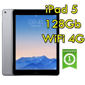 (REFURBISHED) Apple iPad 5 128Gb 9.7" A9 Wifi 4G Cellular Retina Bluetooth Webcam MP262TY/A