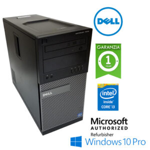 (REFURBISHED) PC Dell Optiplex 3010 MT Core i3-3220 3.3GHz 4Gb Ram 500Gb DVD Windows 10 Professional TOWER