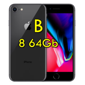 (REFURBISHED) Apple iPhone 8 64Gb SpaceGray A11 MQ6G2ZD/A 4.7" Grigio Siderale iOS 12 [Grade B]