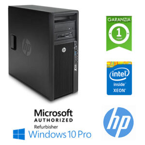 (REFURBISHED) Workstation HP Z230 E3-1240 V3 3.4GHz 16Gb Ram 256Gb SSD DVD-RW Nvidia Quadro K2000 2Gb Windows 10 Pro.
