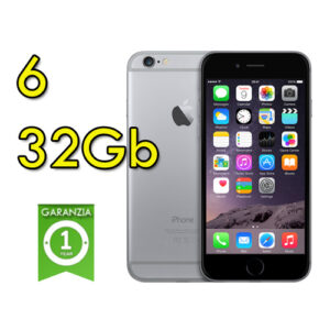 (REFURBISHED) Apple iPhone 6 32Gb SpaceGray MG4N2LL/A Grigio Siderale 4.7" Originale