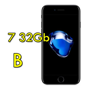 (REFURBISHED) Apple iPhone 7 32Gb Matte Black A10 MN8X2QL/A 4.7" Nero Opaco Originale [Grade B]