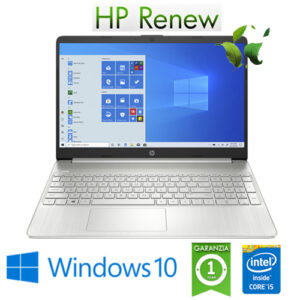 (REFURBISHED) Notebook HP 15-dy1005nl Intel Core i5-1035G1 1.0GHz 8Gb 256Gb SSD 15.6" HD LED Windows 10 HOME