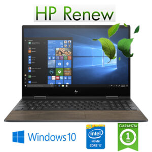 (REFURBISHED) Notebook HP Envy X360 15-dr1032nl Core i7-10510U 16Gb 512Gb SSD 15.6" UHD TS GeForce MX250 4GB Windows 10 HOME