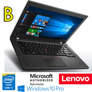 (REFURBISHED) Notebook Lenovo Thinkpad T460S Slim Core i5-6300U 8Gb 240Gb SSD 14" Windows 10 Professional [Grade B]