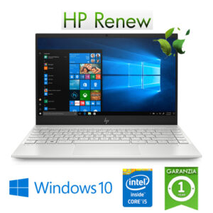 (REFURBISHED) Notebook HP ENVY 13-aq1006nl Core i5-10210U 1.6GHz 8Gb 512Gb SSD 13.3" FHD LED Windows 10 HOME