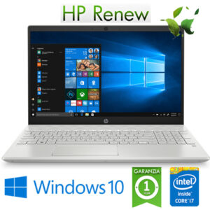 (REFURBISHED) Notebook HP Pavilion 15-cs3006nl i7-1065G7 16Gb 512Gb SSD 15.6" FHD NVIDIA GeForce MX250 2GB Windows 10 HOME