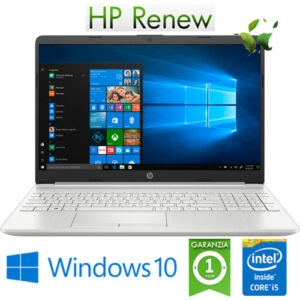 (REFURBISHED) Notebook HP 15-dw2000nl Core i5-1035G1 1.0GHz 8Gb 512Gb SSD 15.6" FHDNvidia GeForce MX130 2GB Win. 10 HOME