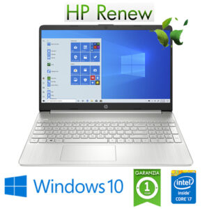 (REFURBISHED) Notebook HP 15s-fq1034nl Intel Core i7-1065G7 8Gb 512Gb SSD 15.6" FHD LED Windows 10 HOME