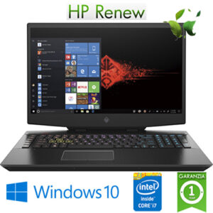 (REFURBISHED) Notebook HP Omen 15-dh1015nl i7-10750H 32Gb 1512Gb SSD 15.6" NVIDIA GeForce GT2070S MQ 8GB Gaming Win. 10 HOME