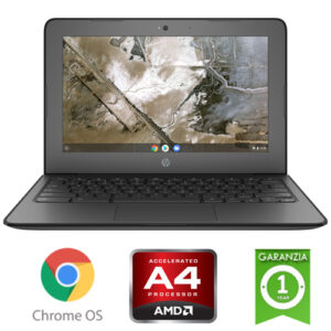 (REFURBISHED) Notebook HP Chromebook 11A G6 EE AMD A4-9120C 1.6GHz 4Gb 16Gb SSD 14" FHD LED TS Chrome OS