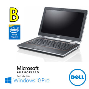 (REFURBISHED) Notebook Dell Latitude E6320 Core i3-2310M 2.2GHz 8Gb Ram 320Gb 13.3" DVD-RW Windows 10 Professional [Grade B]