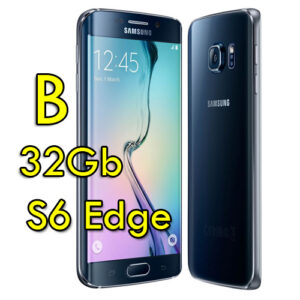 (REFURBISHED) Smartphone Samsung Galaxy S6 Edge SM-G925F 5.1" FHD 4G 32Gb 16MP Black sapphire [Grade B]