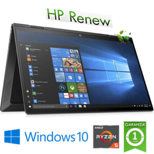 (REFURBISHED) Notebook Convertible HP ENVY x360 13-ay0003nl RYZEN5-4500U 2.3 GHz 8Gb 1Tb SSD 13.3" FHD TS Windows 10 HOME