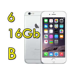 (REFURBISHED) Apple iPhone 6 16Gb White Silver MG482ZD/A Argento 4.7" Originale iOS 10 [GRADE B]
