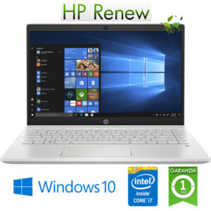 (REFURBISHED) Notebook HP Pavilion 14-ce3040nl i7-1065G7 8Gb 512Gb SSD 14" Nvidia GeForce MX250 4GB Windows 10 HOME