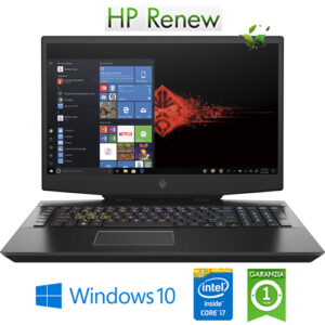 (REFURBISHED) Notebook HP Omen 17-cb1015nl Core i7-10750H 16Gb 12512Gb SSD 17.3" FHD LED GeForce RTX 2060 6GB Win. 10 HOME