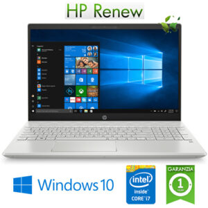 (REFURBISHED) Notebook HP Pavilion 15-cs3005nl i7-1065G7 8Gb 512Gb SSD 15.6" FHD NVIDIA GeForce MX250 2GB Windows 10 HOME