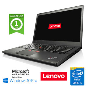 (REFURBISHED) Notebook Lenovo Thinkpad T450S Slim Core i5-5300U Quinta Gen. 8Gb 240Gb SSD 14" Windows 10 Professional