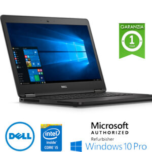 (REFURBISHED) Notebook Dell Latitude E5470 Core i5-6300U 8Gb 256Gb SSD 14" WEBCAM Windows 10 Professional
