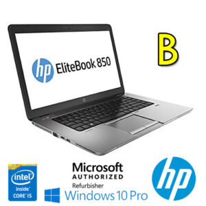 (REFURBISHED) Notebook HP EliteBook 850 G1 Core i5-4310U 2.0GHz 8Gb 256Gb SSD 15.6" Windows 10 Professional [Grade B]