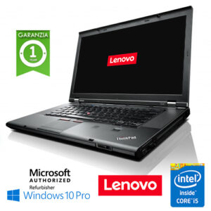 (REFURBISHED) Notebook Lenovo Thinkpad T530 i5-3320M 8Gb Ram 240Gb SSD NO DVD 15.6" Windows 10 Professional