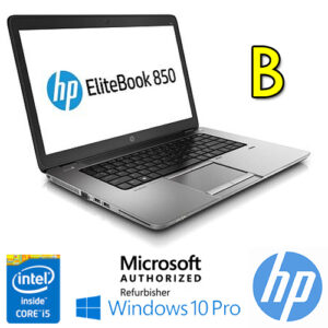 (REFURBISHED) Notebook HP EliteBook 850 G1 Core i5-4300U 8Gb 128Gb SSD 15.6" AG LED Windows 10 Professional [Grade B]