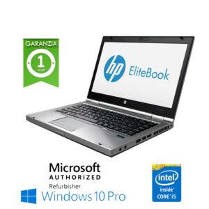 (REFURBISHED) Notebook HP EliteBook 8570p Core i5-3320M 2.6GHz 8Gb Ram 500Gb 15.6" LED HD DVD-RW Windows 10 Professional