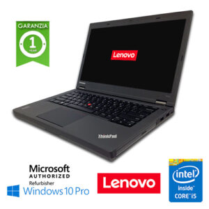 (REFURBISHED) Notebook Lenovo Thinkpad T440p Core i5-4300M 2.6GHz 8Gb 500Gb 14" Windows 10 Professional