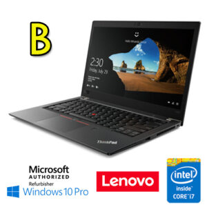 (REFURBISHED) Notebook Lenovo Thinkpad T480s Core i7-8650U 1.9GHz 8Gb 512Gb SSD 14" Windows 10 Professional [Grade B]