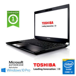(REFURBISHED) Notebook Toshiba Portege R830 Core i3-2330M 2.2GHz 8Gb 320Gb 13.3" DVD-RW  Windows 10 Professional