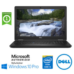 (REFURBISHED) Notebook Dell Latitude E5590 Core i5-8350U 1.7GHz 8Gb 256b SSD 15.6" LED Windows 10 Professional