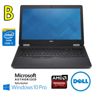 (REFURBISHED) Notebook Dell Latitude E5570 Core i7-6600U 8Gb 256Gb SSD 15.6" Radeon R7 M360 2GB Windows 10 Pro [Grade B]