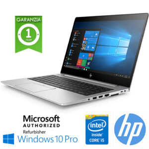 (REFURBISHED) Notebook HP Elitebook 840 G5 Core i5-8350U 1.7GHz 8Gb Ram 256Gb SSD 14" Windows 10 Professional