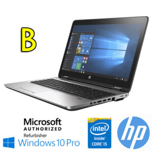 (REFURBISHED) Notebook HP ProBook 650 G3 Intel i5-7200U 2.5GHz 8Gb 256GB SSD 15.6" HD DVD-RW Windows 10 Pro [Grade B]