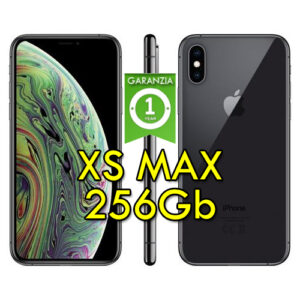 (REFURBISHED) Apple iPhone XS MAX 256Gb Space Gray A12 MT532QL/A 6.5" Grigio Siderale Originale