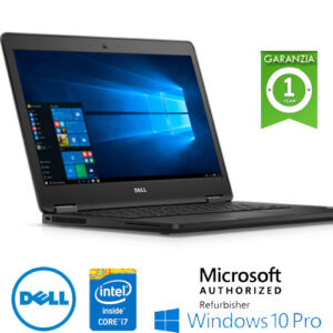 (REFURBISHED) Notebook Dell Latitude E5470 Core i7-6600U 8Gb 256Gb SSD 14" Windows 10 Professional