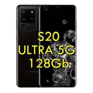 (REFURBISHED) Smartphone Samsung Galaxy S20 ULTRA 5G SM-G988B 6.9" 12Gb RAM 128Gb Dynamic AMOLED 12MP BLACK