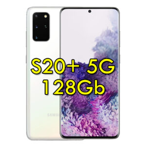 (REFURBISHED) Smartphone Samsung Galaxy S20+ 5G SM-G986B 6.7" 12Gb RAM 128Gb Dynamic AMOLED 12MP WHITE
