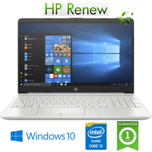 (REFURBISHED) Notebook HP 15-dw1085nl Core i5-10210U 1.6GHz 12Gb 512Gb SSD 15.6" FHD NVIDIA GeForce MX130 2GB Win.10 HOME